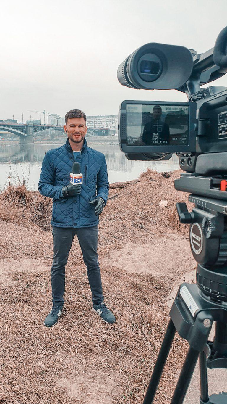 Mariusz Rusin - prezenter News 24
