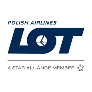 Logo PLL LOT – prowadzenie świątecznego spotkania firmowego przez Mariusza Rusina