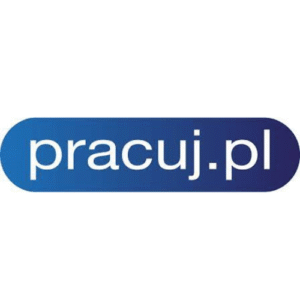 Logo Pracuj.pl – prowadzący konferencję online i wirtualne targi pracy Mariusz Rusin
