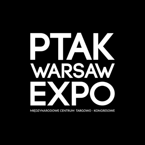 Logo Ptak Warsaw Expo – konferansjer i moderator cyklicznych targów branżowych Mariusz Rusin