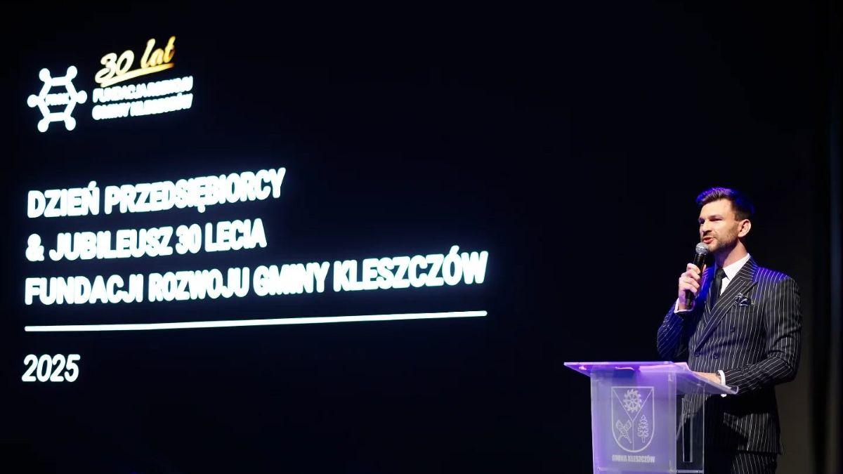 Jubileusz Fundacji Gminy Kleszczów Mariusz Rusin