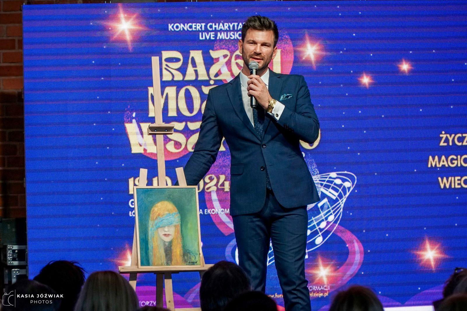 Mariusz Rusin – prowadzenie aukcji i koncertu charytatywnego Razem Możemy Wszystko