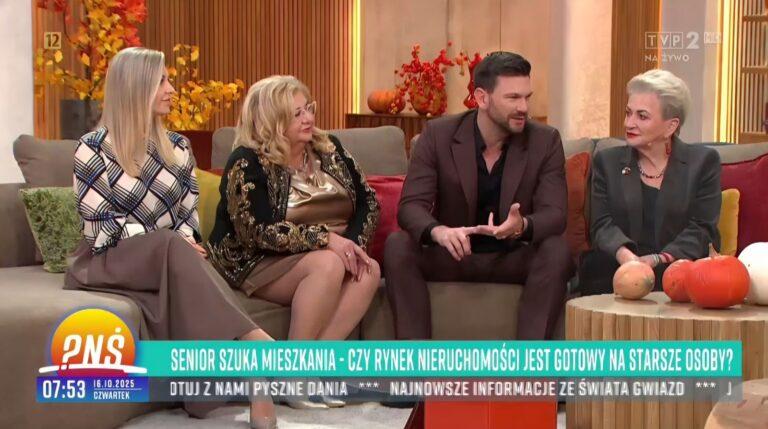 Mariusz Rusin jako gość w programie Pytanie na Śniadanie – Warsztat sceniczny i telewizyjny